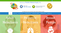 Desktop Screenshot of pediatricmedicalsupply.com